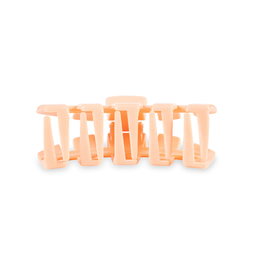 Medium Teleties Claw Clip - Peach Fuzz