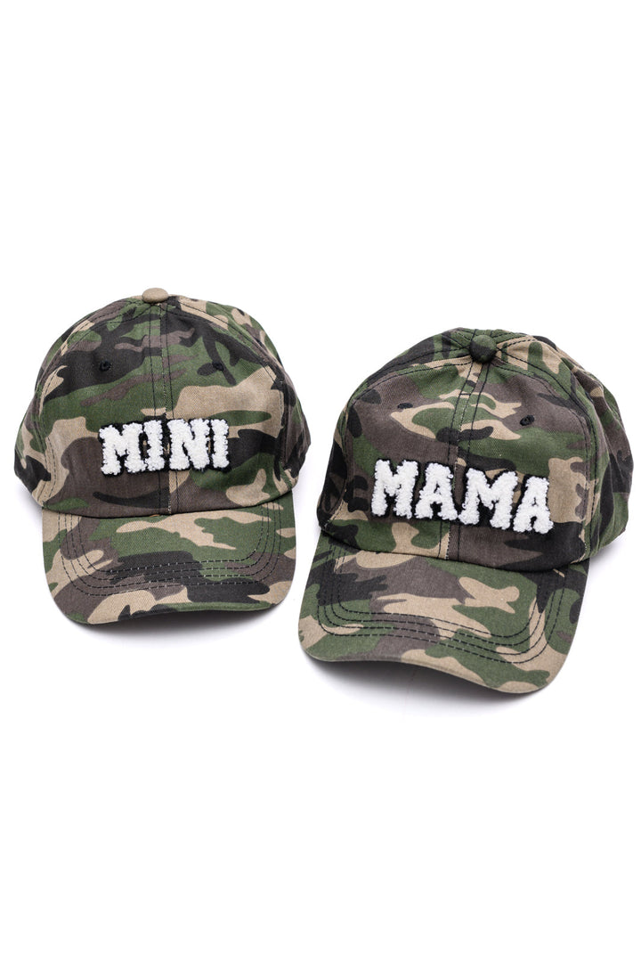 Mama and Mini Hat Set in Camo - 12/6