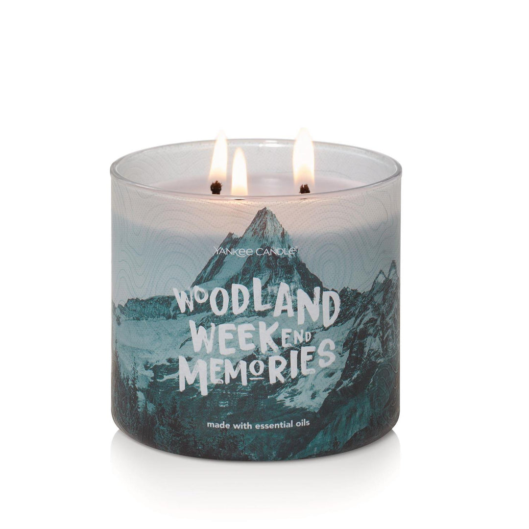 Yankee Candle 3-Wick - Woodland Weekend Memories