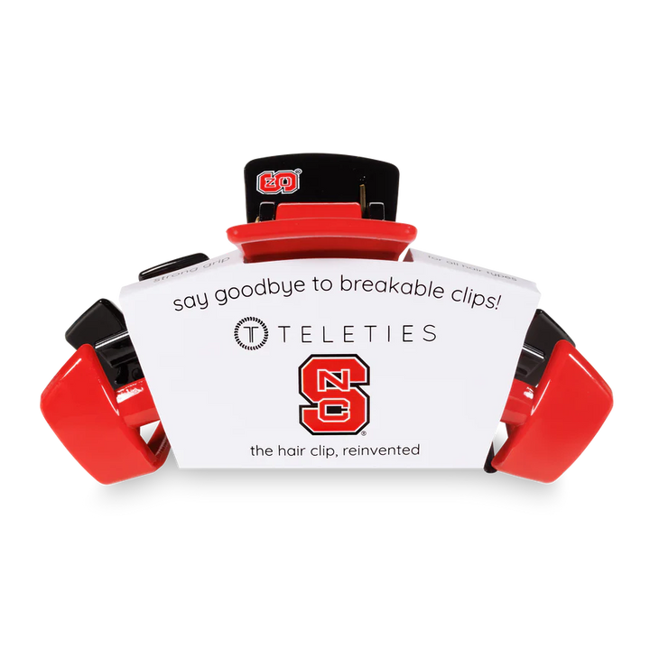 Large Teleties Claw Clip - North Carolina State University