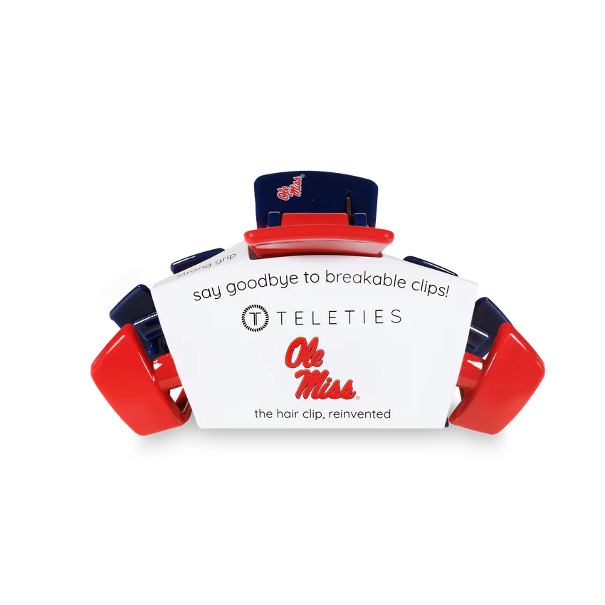 Medium Teleties Claw Clip - University of Mississippi