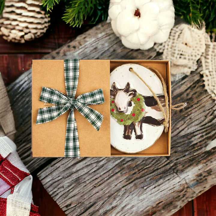 Farm Animal Christmas Ornaments by Mud Pie