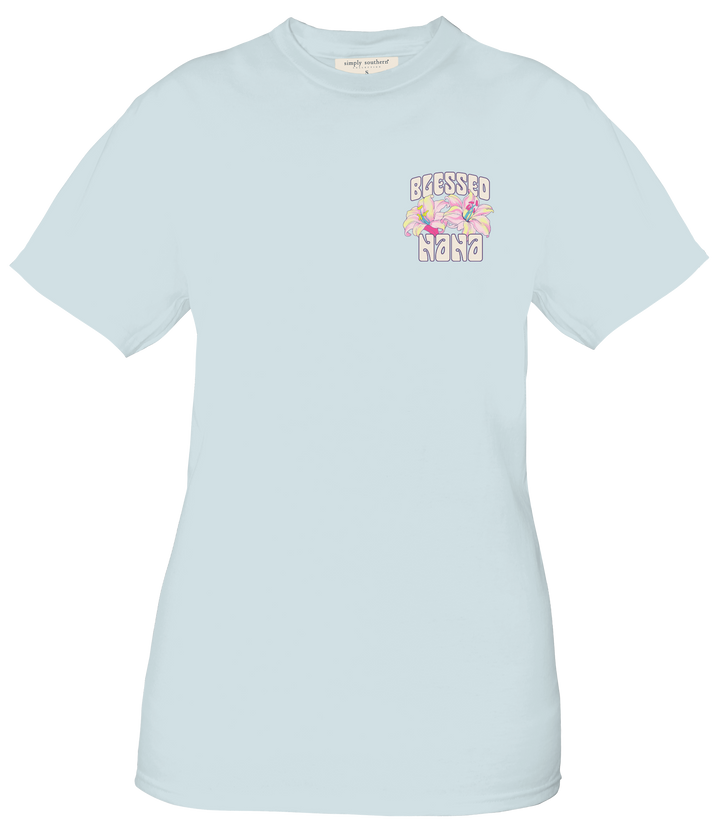 'Blessed Nana' Butterfly Short Sleeve Tee by Simply Southern