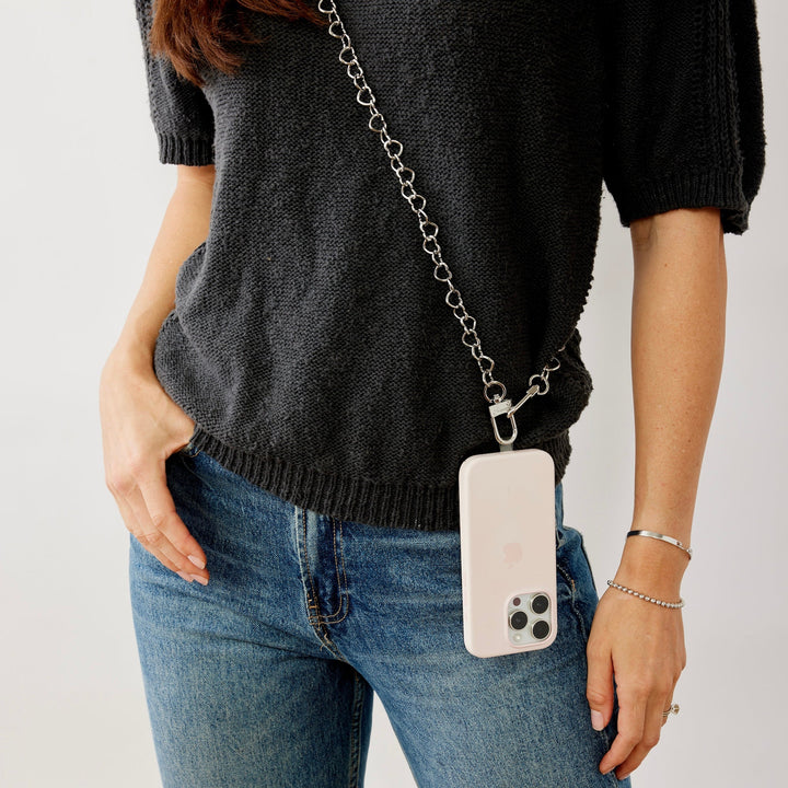 Heart Phone Crossbody Chains by O-Venture