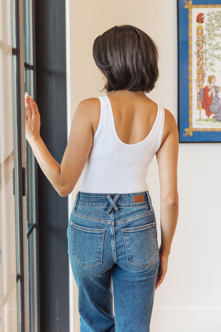 The Basics Bodysuit in White