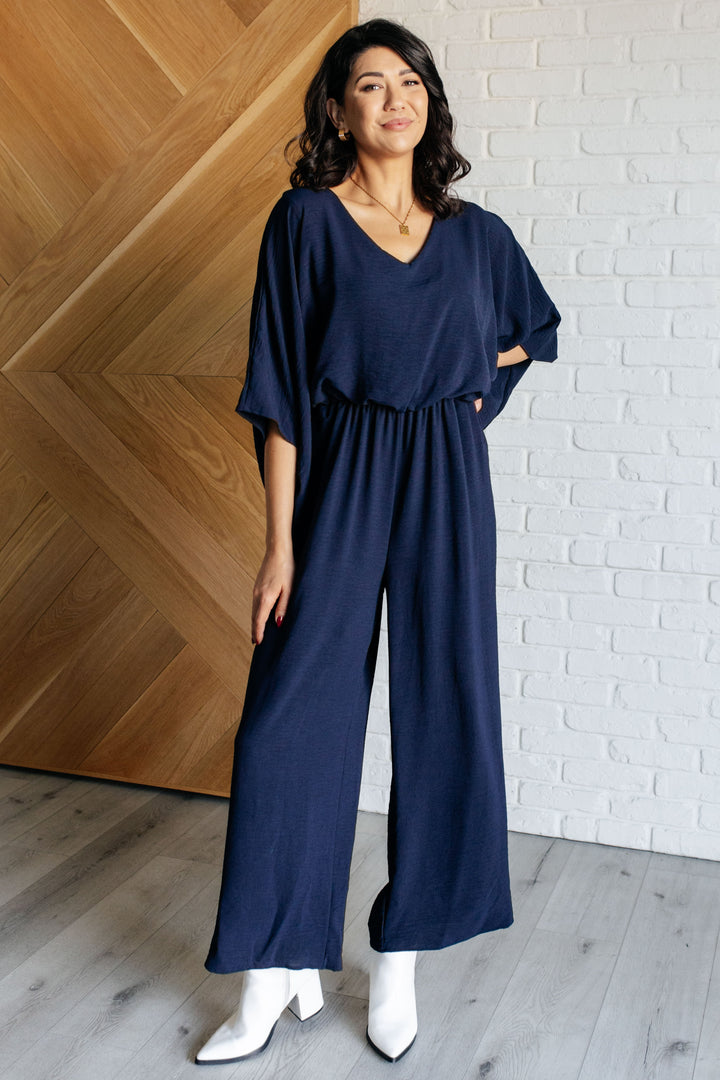 Up to Something Wide Leg Jumpsuit - 12/5