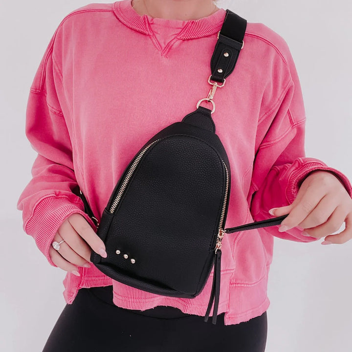 Adventure Awaits Sling Bag by Pretty Simple