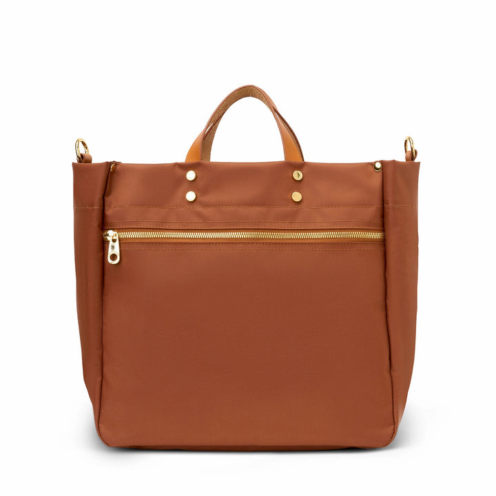 Codie Nylon Tote - Cognac