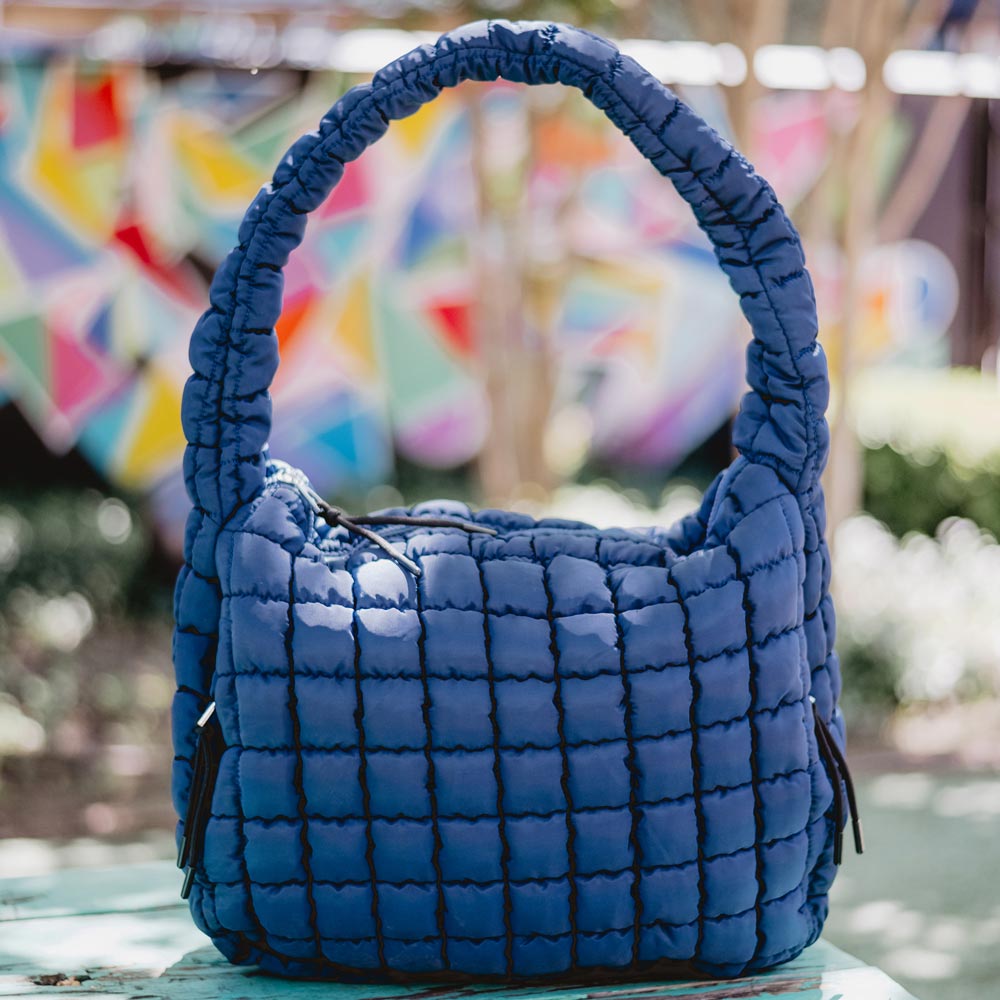 Oversized Quilted Hobo Tote Bags by Katydid