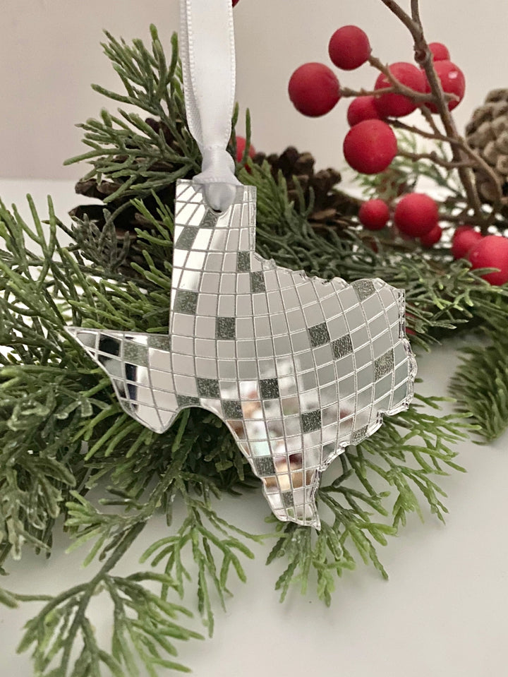 Disco Mirror State Ornaments - All States Available