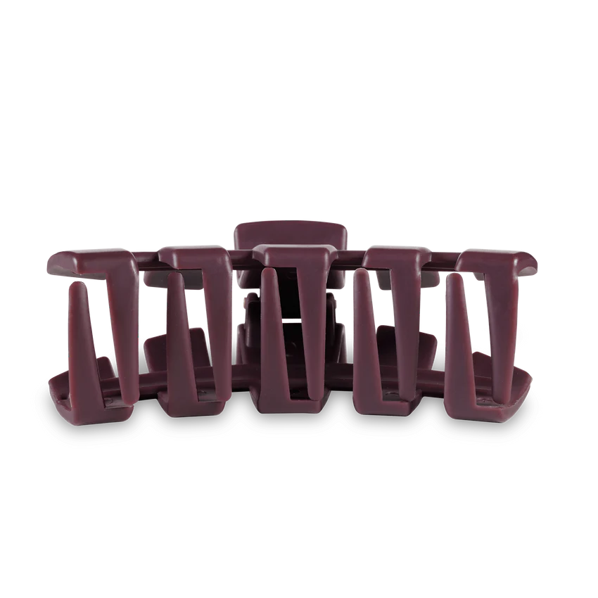 Large Teleties Claw Clip - Burgundy Bliss