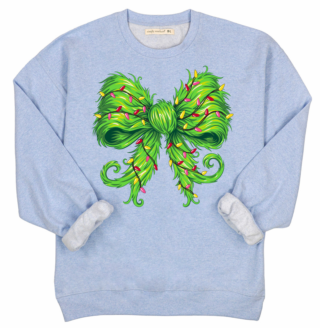 Green Bow Sweatshirt by Simply Southern