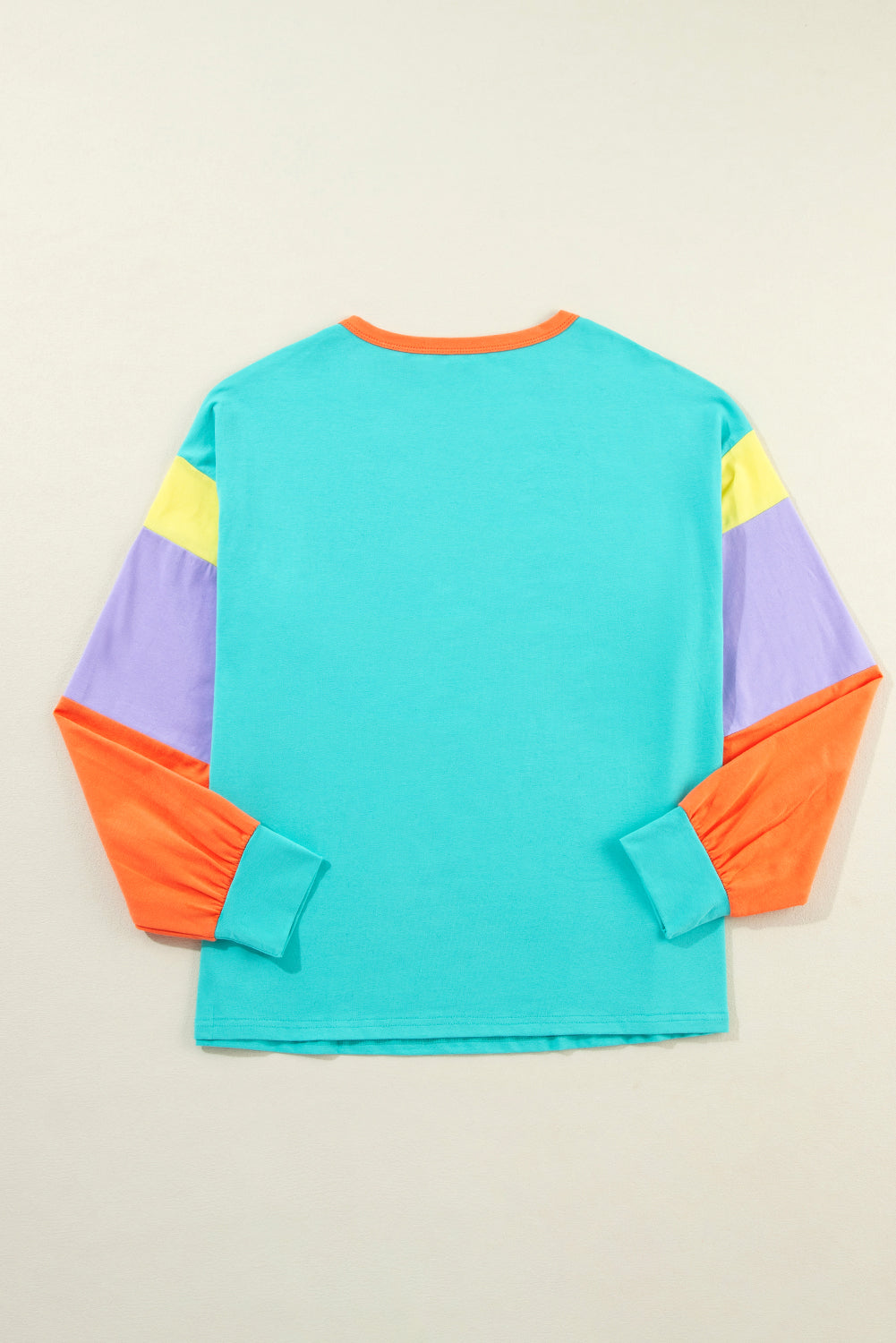 Debi Colorblock Long Sleeve T-Shirt (Ships in 2-3 Weeks)