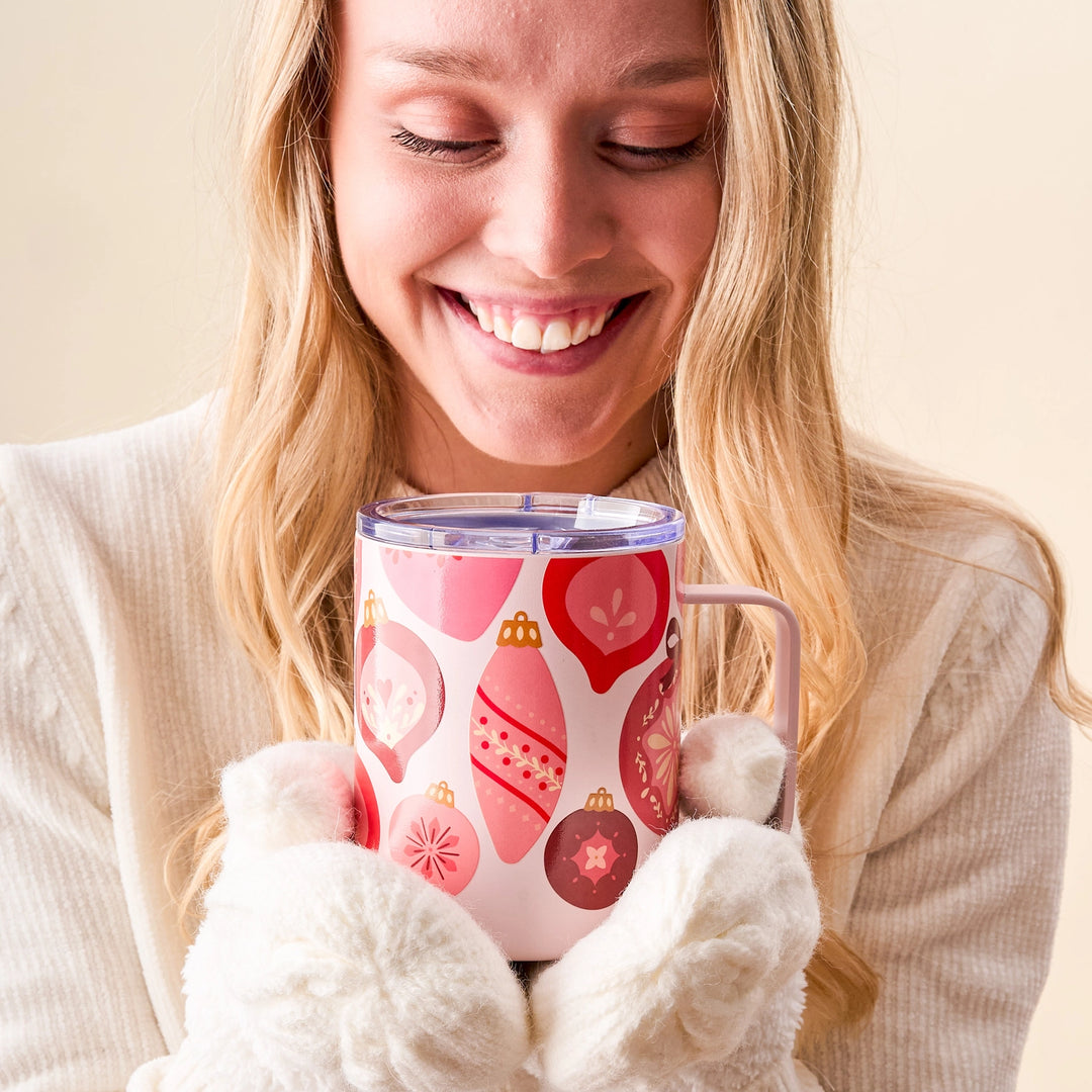 Merry Ornaments Insulated 14 oz Mug