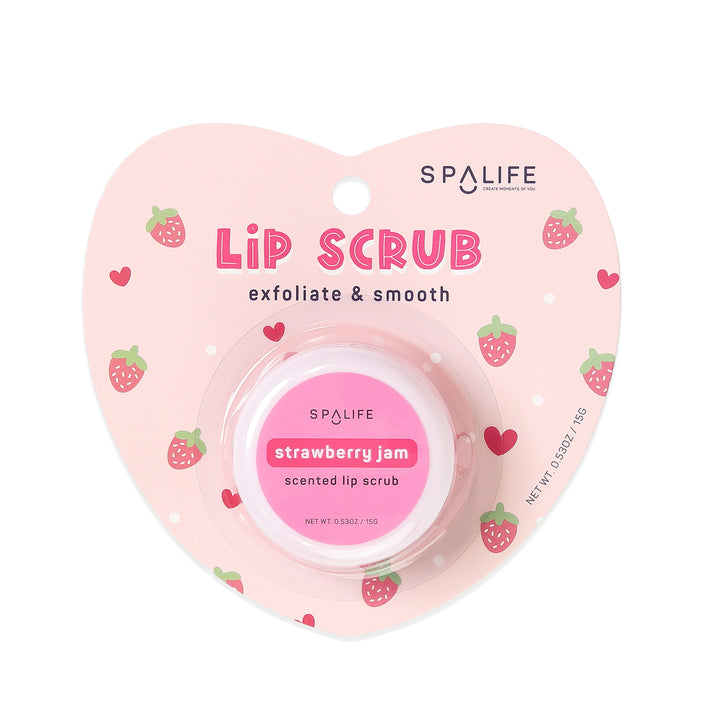 Exfoliate & Smooth Strawberry Jam Lip Scrub