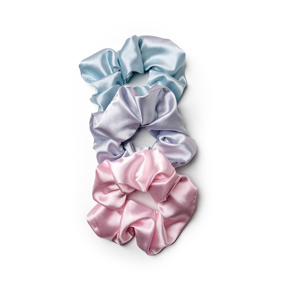 Mane Squeeze Oversized Satin Scrunchies Pack