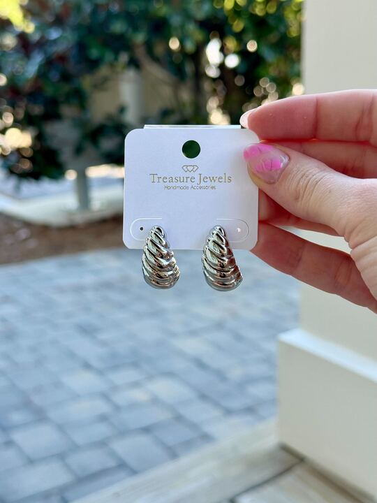 Breakfast in Paris Earrings by Treasure Jewels