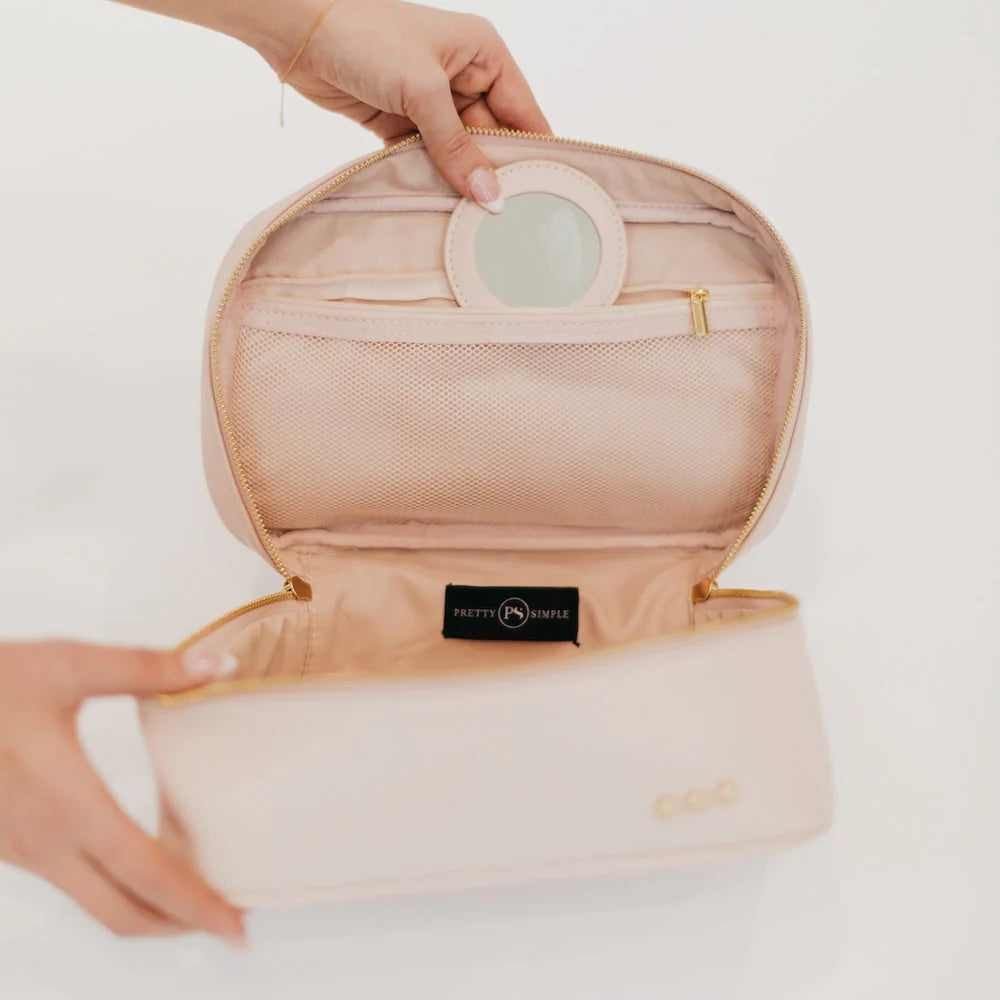 Madelyn Bow Makeup Bag by Pretty Simple