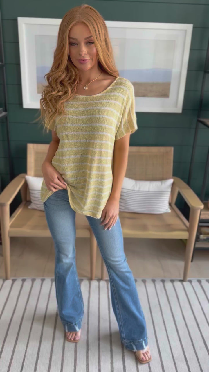 Simply Sweet Striped Top