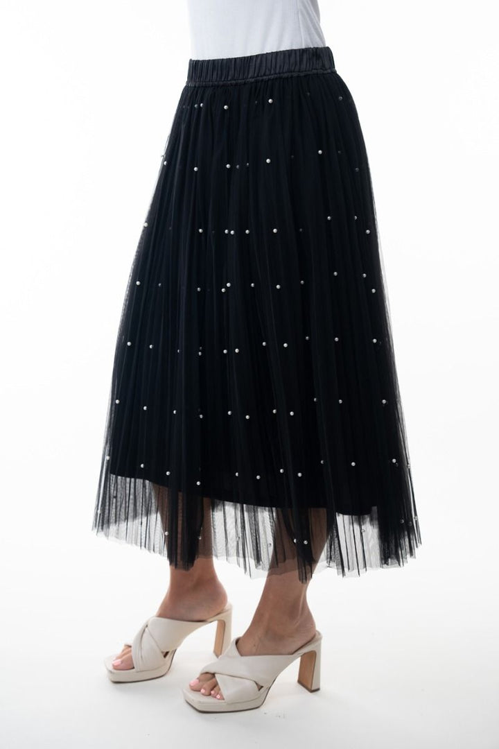 Tulle Pearl Skirt by White Birch