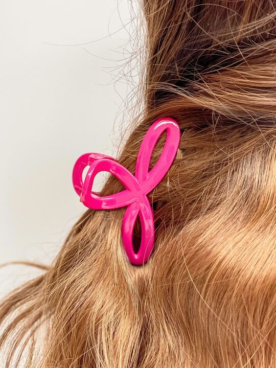 Swirl Open Claw Clips - Choice of Color