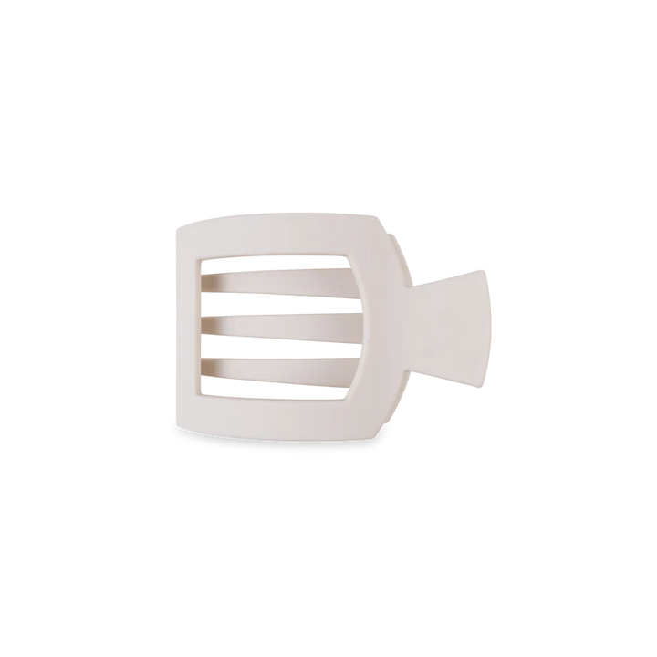 Small Teleties Flat Square Clip - Toasted