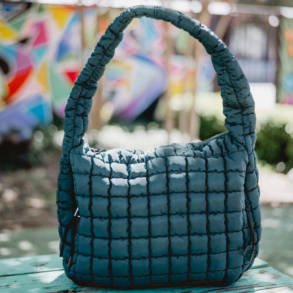 Oversized Quilted Hobo Tote Bags by Katydid