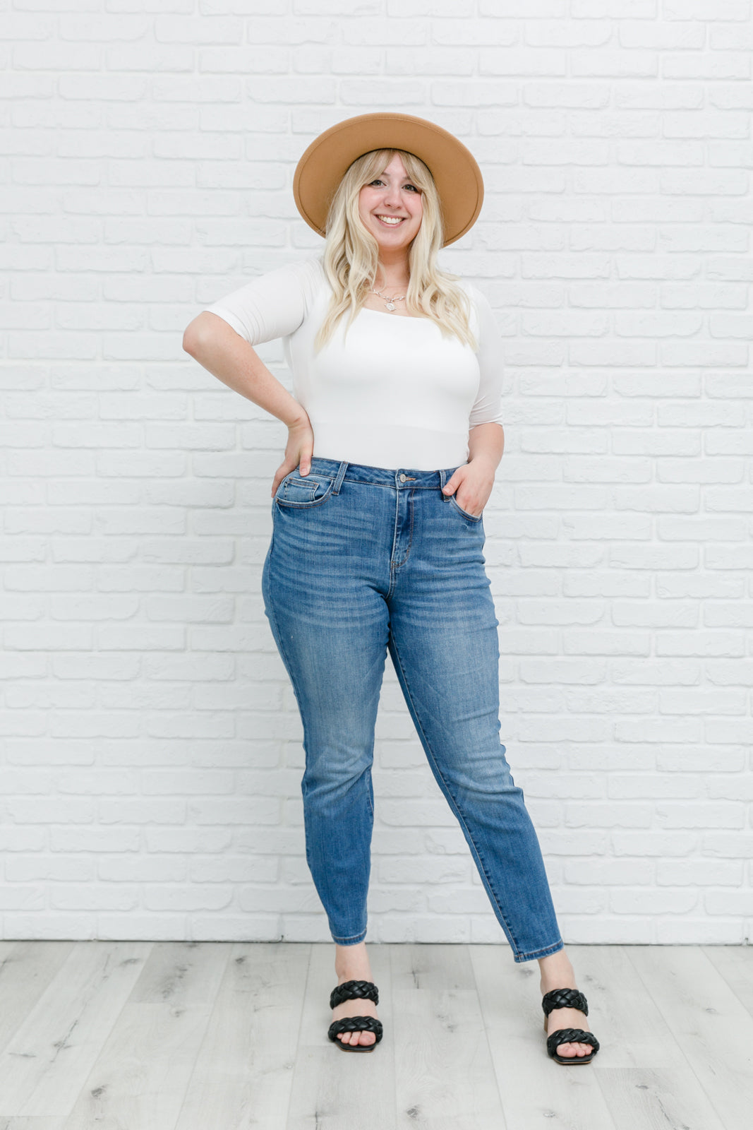 High Waist Slim Fit Jeans by Judy Blue