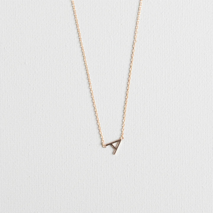 Luxe Gold Initial Necklace