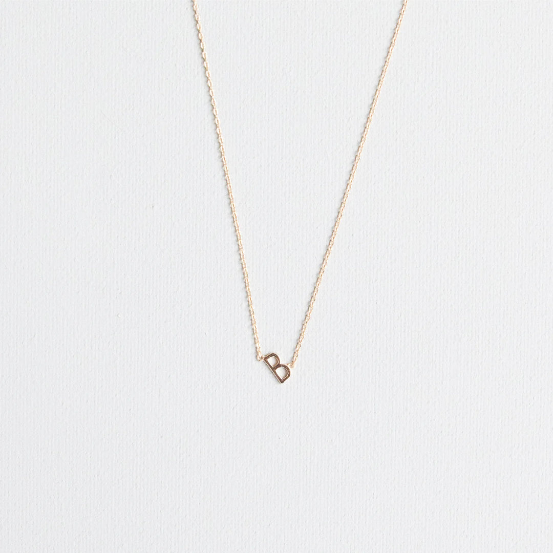 Luxe Gold Initial Necklace