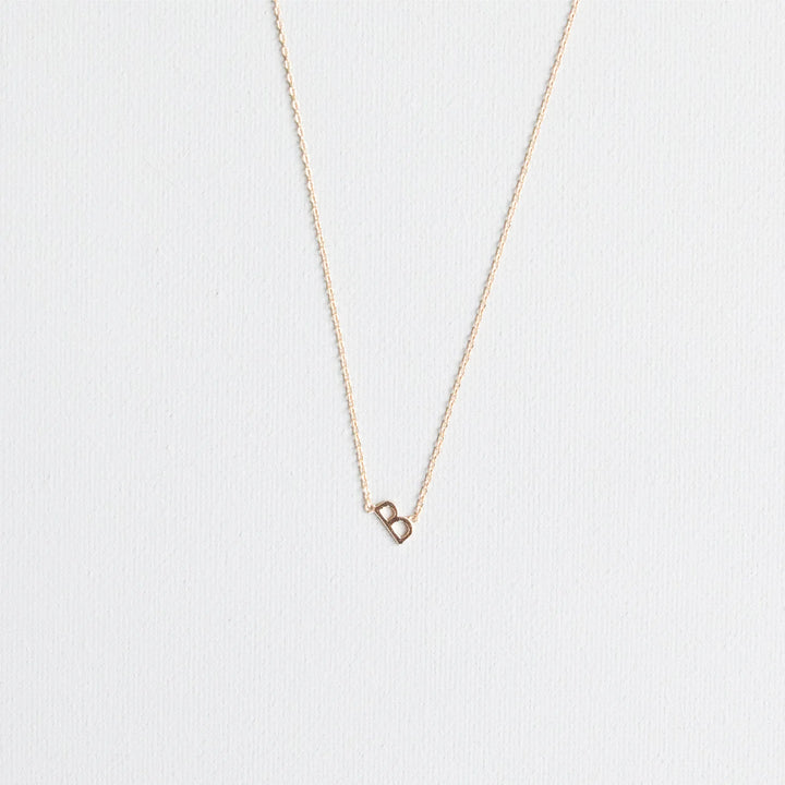 Luxe Gold Initial Necklace