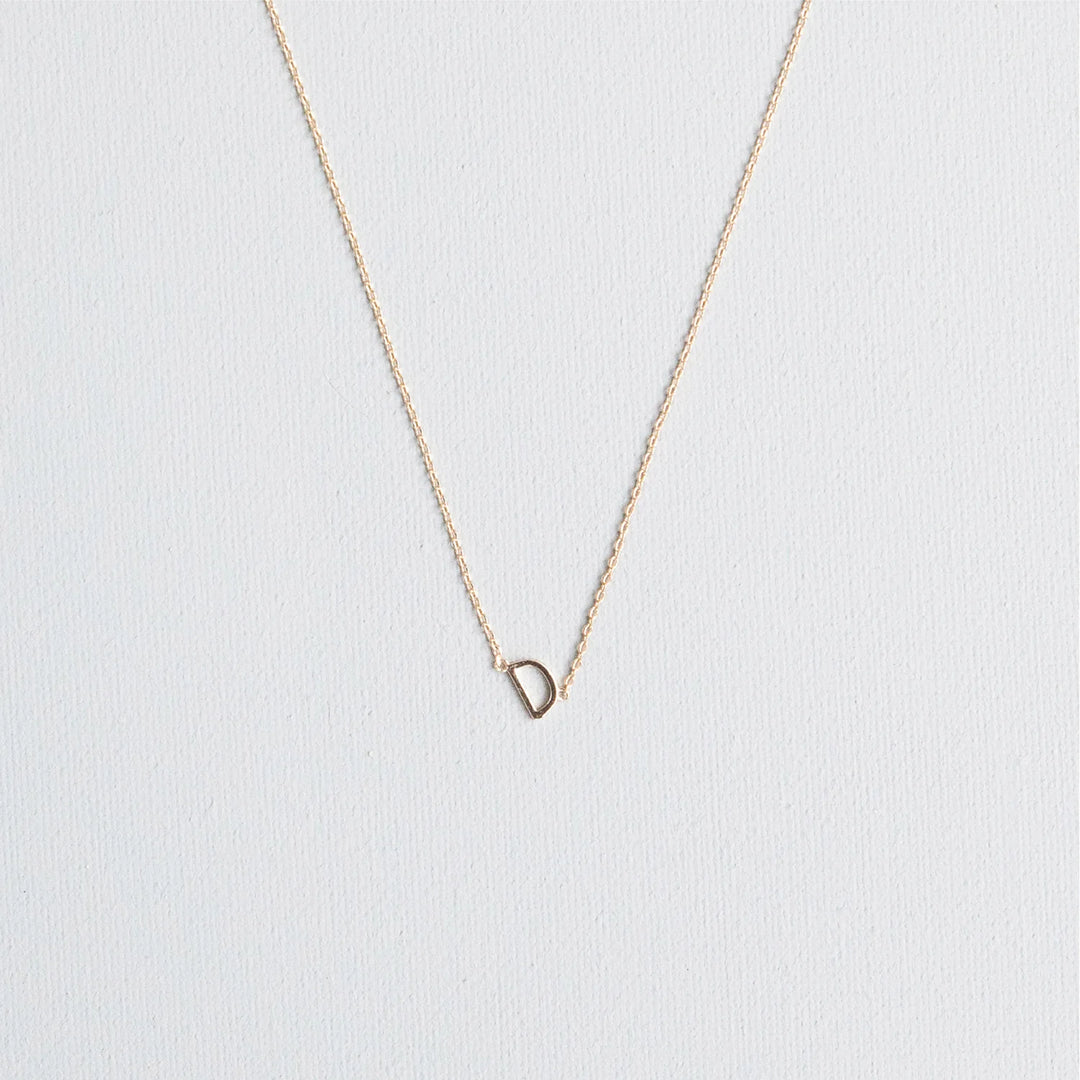 Luxe Gold Initial Necklace