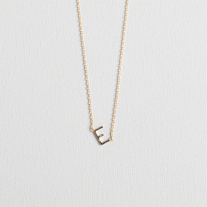 Luxe Gold Initial Necklace