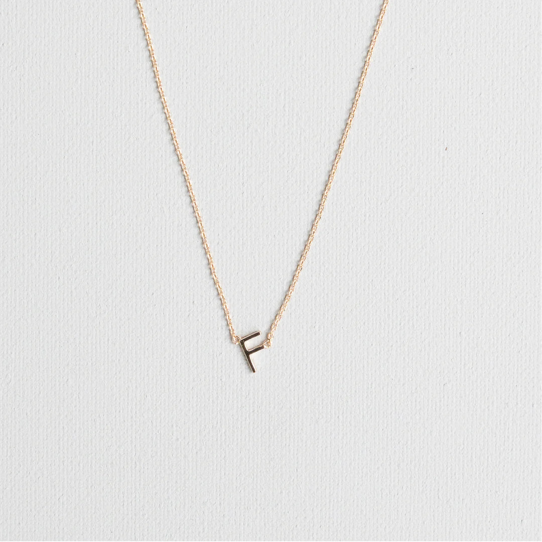 Luxe Gold Initial Necklace