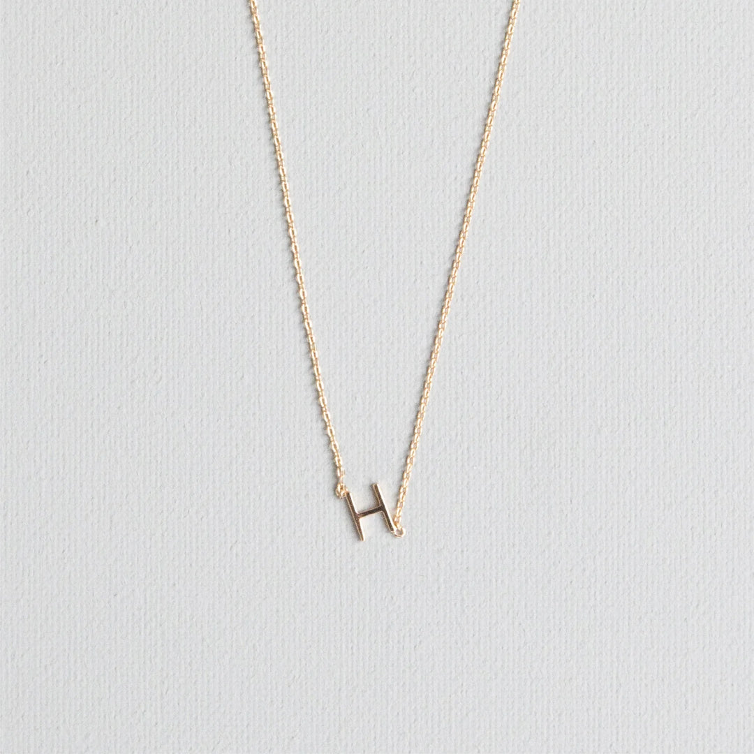 Luxe Gold Initial Necklace