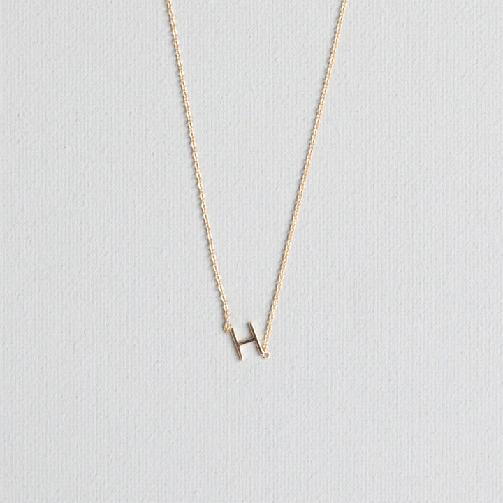 Luxe Gold Initial Necklace