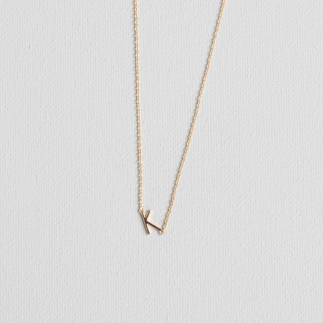 Luxe Gold Initial Necklace