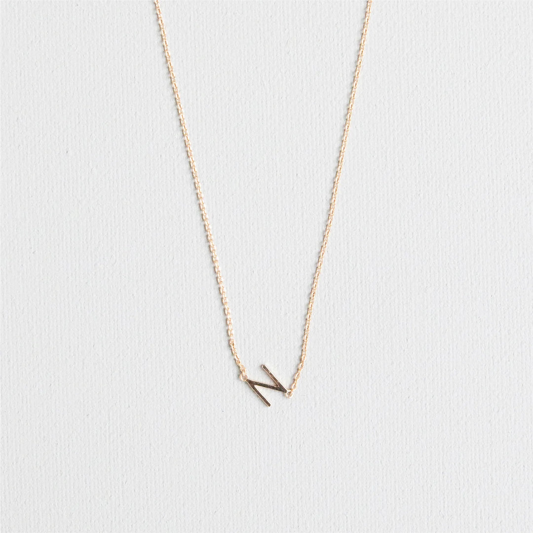 Luxe Gold Initial Necklace