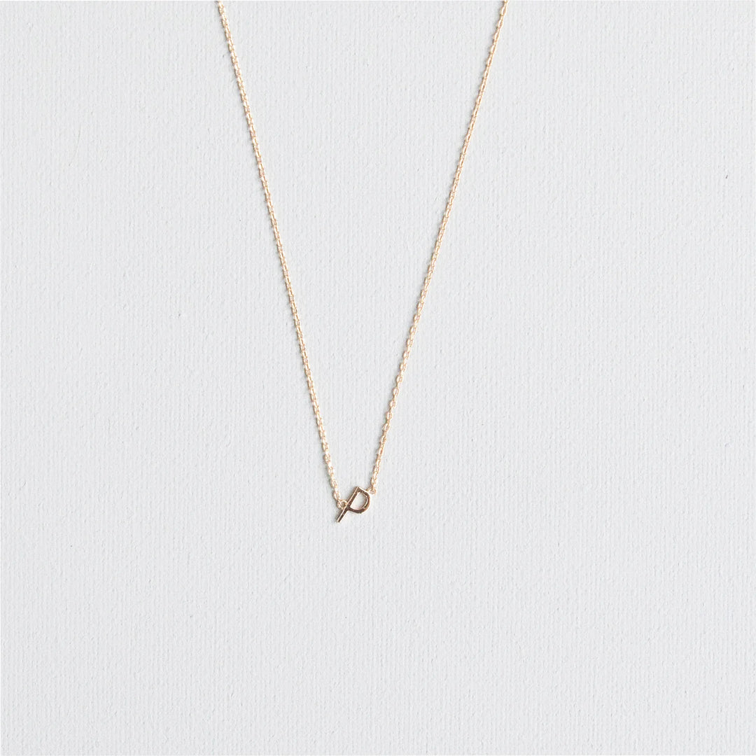 Luxe Gold Initial Necklace