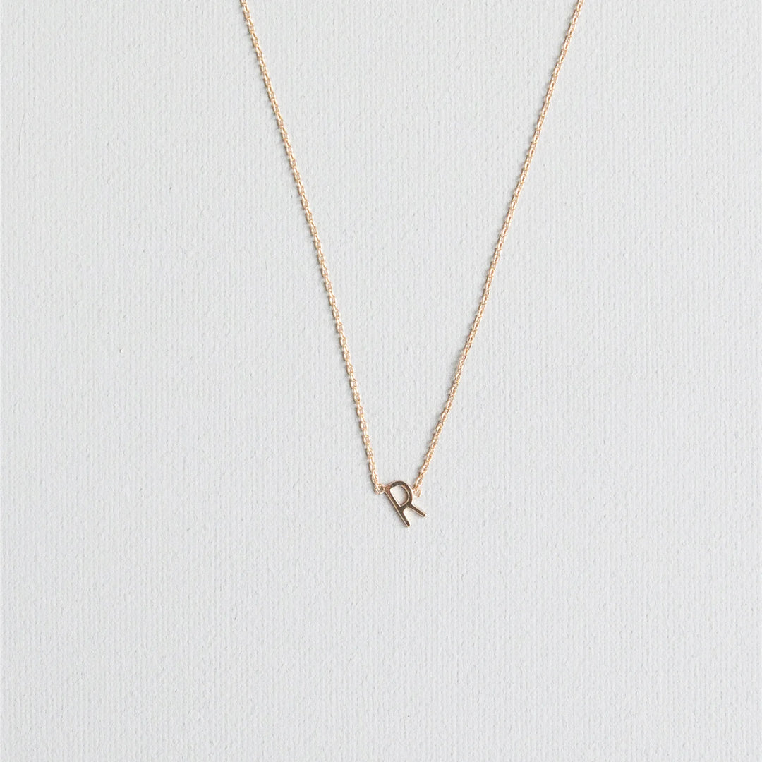 Luxe Gold Initial Necklace