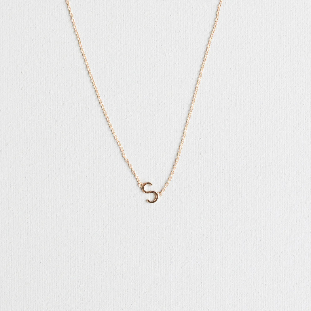 Luxe Gold Initial Necklace