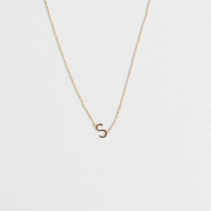 Luxe Gold Initial Necklace