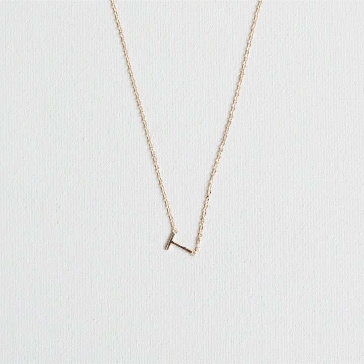 Luxe Gold Initial Necklace