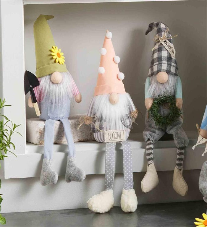 Garden Dangle Gnomes by Mud Pie