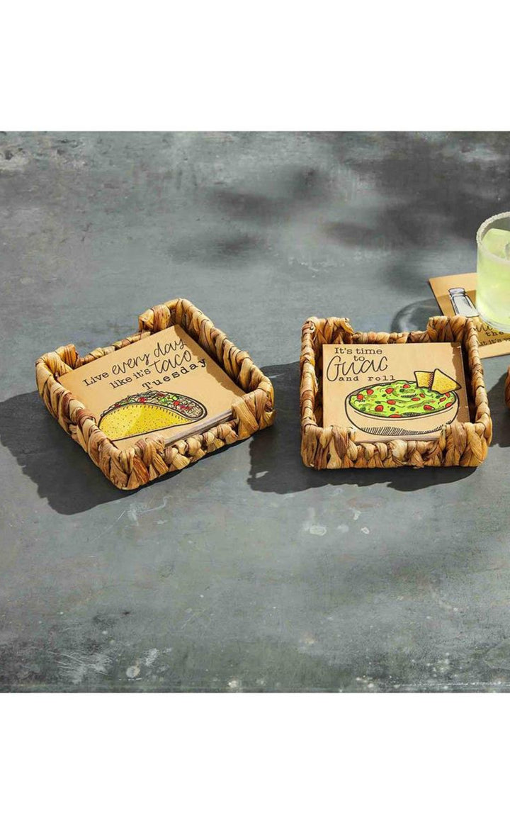 Fiesta Napkin Basket Sets by Mud Pie