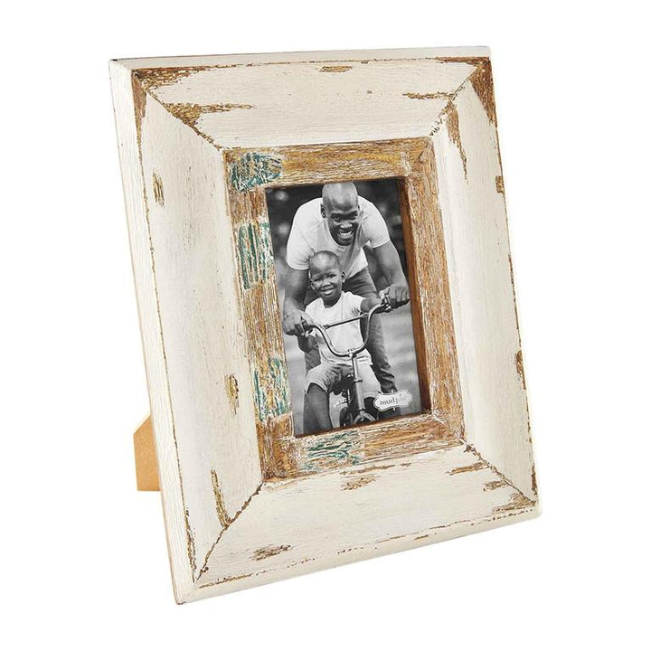 Cream Weathered Frames by Mud Pie