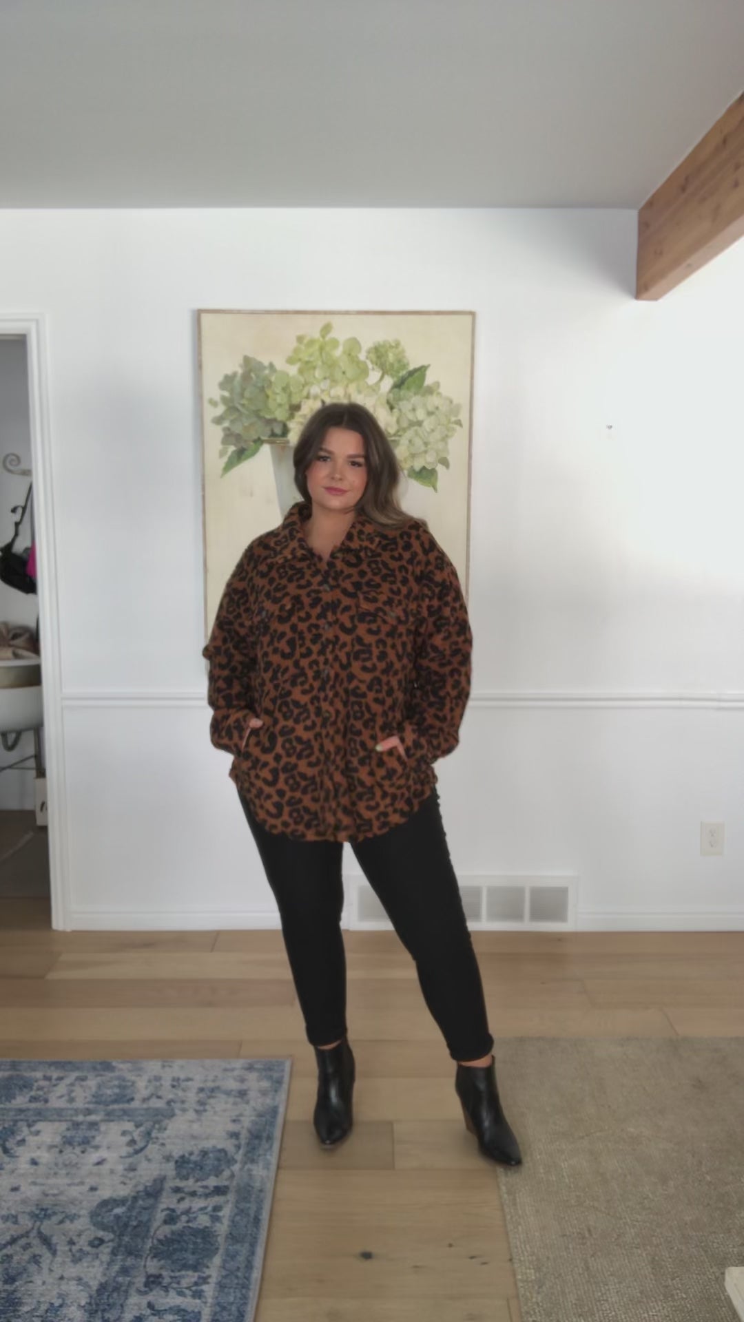 Castle Spotting Animal Print Jacket