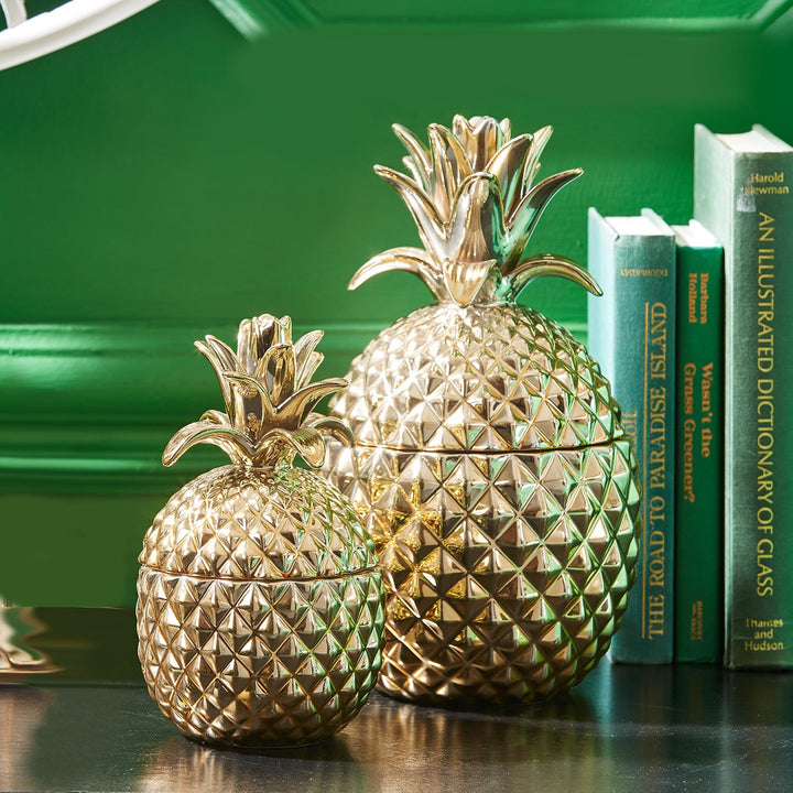 Golden Hospitality Pineapple Jars - Choice of Size