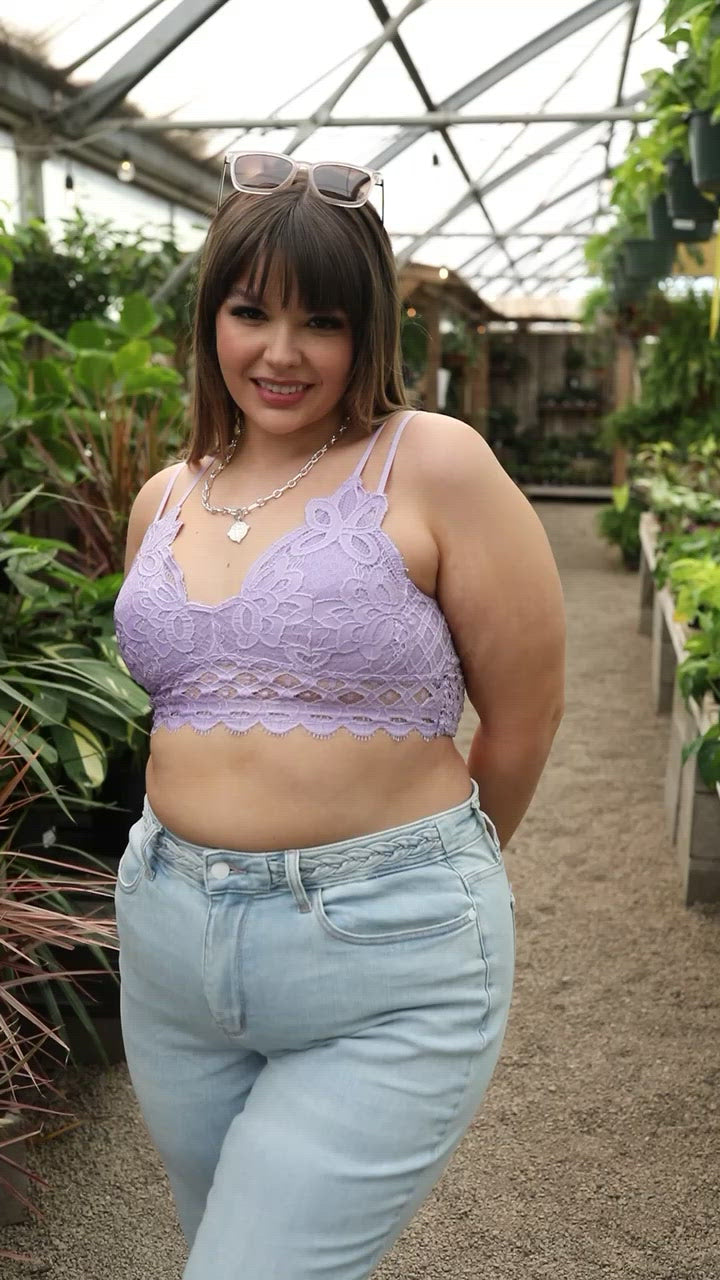 So This is Love Bralette in Lavender