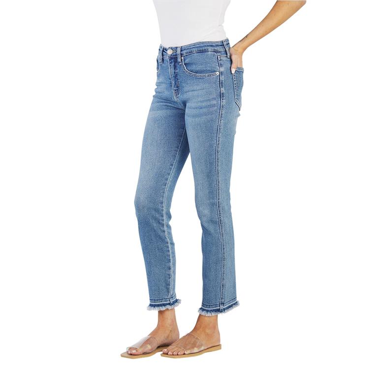 Blue Opal Straight Leg Jeans by Mud Pie